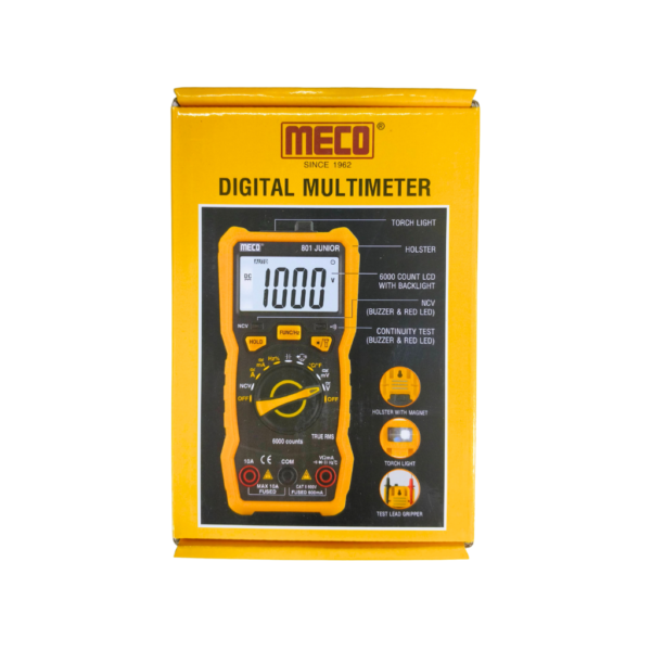 Meco 603 Junior Digital Multimeter - Image 2