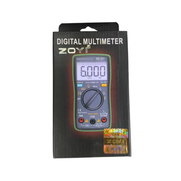 ZOYI Digital Multimeter ZT-102L - Image 2