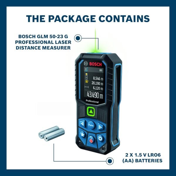 BOSCH GLM 50-23 G Professional Laser Measurer - Image 2