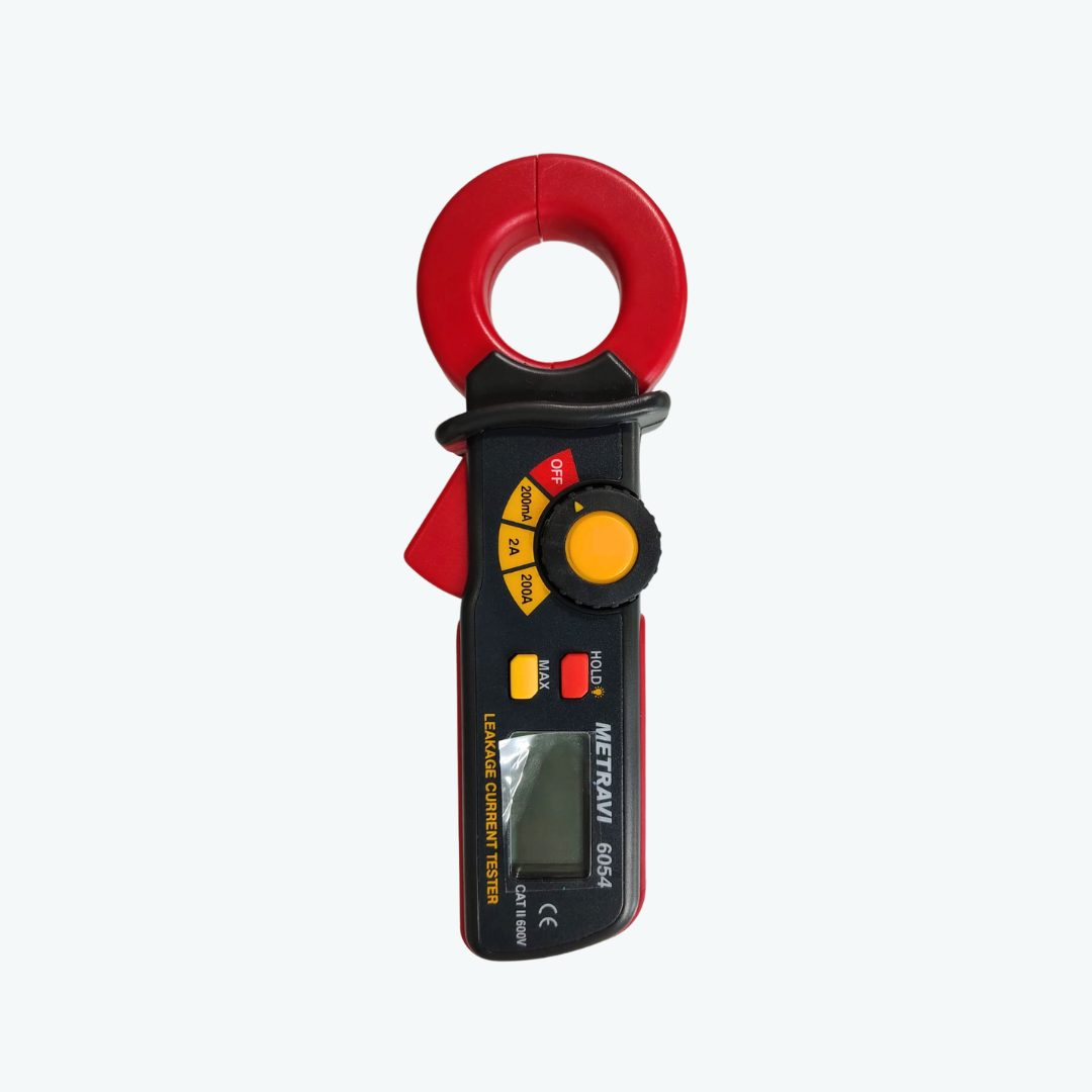 Metravi M-6054 Digital AC Leakage Current Meter 0-200mA / 2A / 200A AC